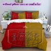 Spain Football Soccer Pattern Bedding,Quilt Set Quilt Cover Pillowcase Home Birthday Gift (1*duvet Cover+2*pillowcase,without Core)