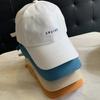 Korean Girl Baseball Hat Solid Color Outdoor Sun Visors Hat Fashion Peaked Cap  for Women