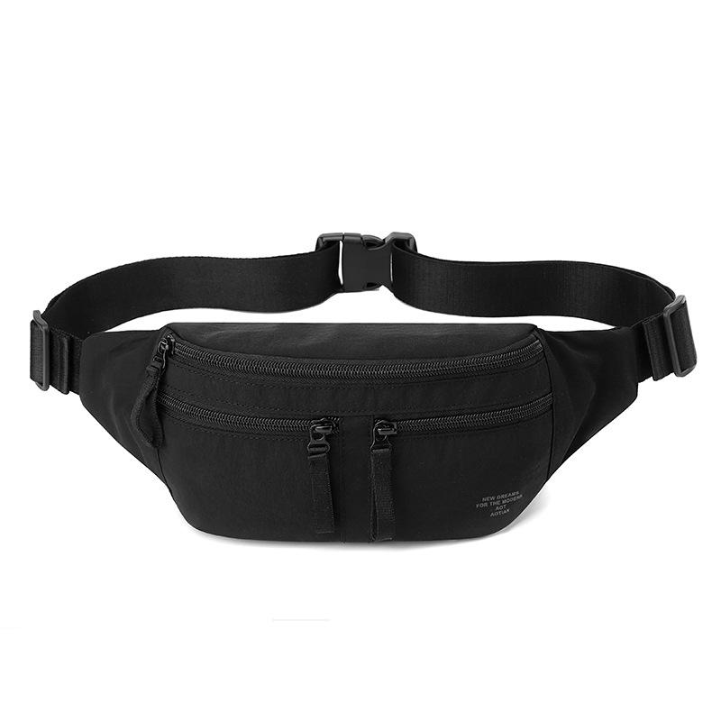 Men's Chest Bag Portable Mobile Phone Crossbody Bag Outdoor Sports Waist Bag