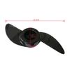 2 Blades Boat Propeller Outboard Motor Propeller Electric Trolling Motor Outboard Propeller for 32lb 46lb 40lb