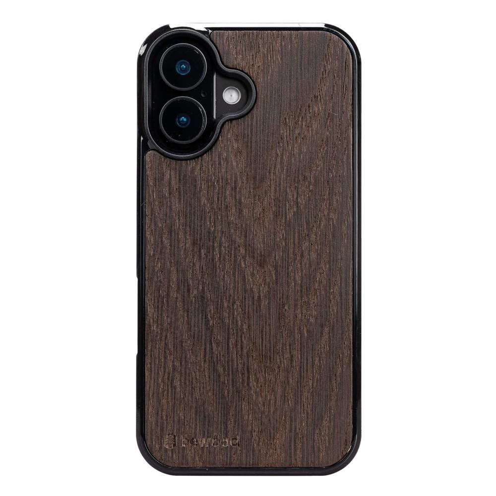 Bewood Wooden Case for iPhone 16 Smoked OAK