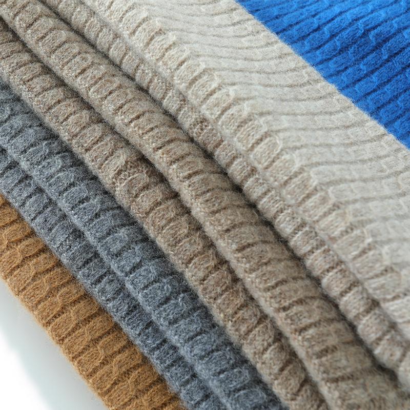 Women's Cashmere Hat Qinghe Cashmere 30% Cashmere 70% Wool Women's Autumn and Winter Cashmere Headscarf Soft and Warm