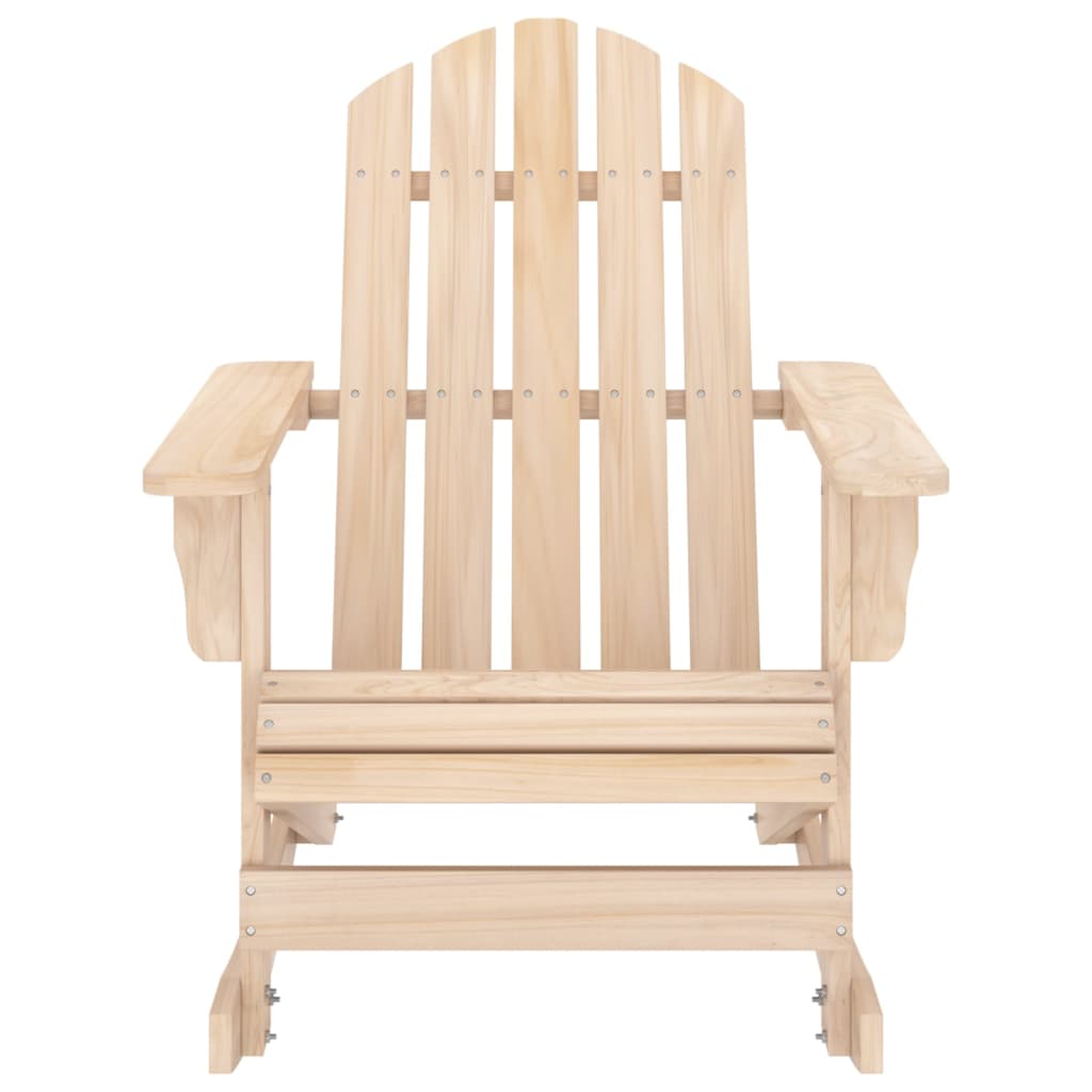 Vidaxl Garden Adirondack Rocking Chair, Solid Fir Wood