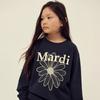 [mardimercredi] Kids Long Sleeve Flower Mardi T-Shirt