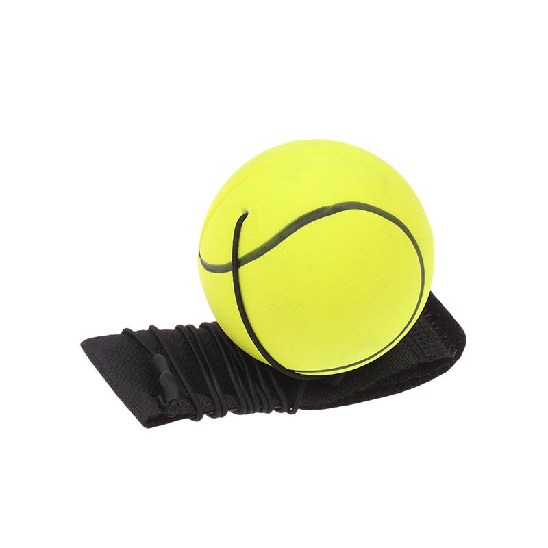 1Pc 6Cm Wrist Strength Training Ball Throwing Returned Balls Wrist Pitching Exercise Sports Portable Wrist Ball Throwing Trainer