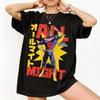 My Hero Academia Vigilantes All Might Portrait T-Shirt Mens Womens Tees Top Anime Shirt Unisex Tee