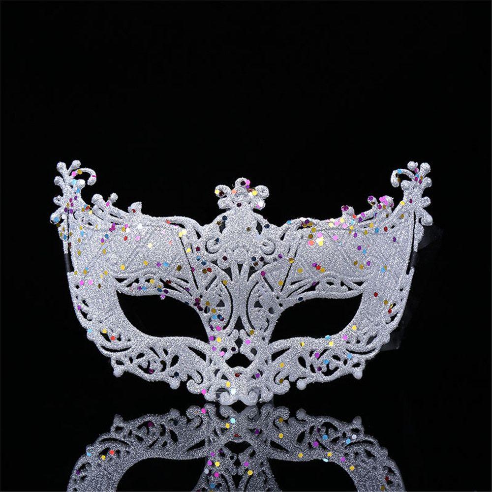 Dress Up Christmas Party Sequins Masquerade Mask Carnival Party Mask Fancy Dress