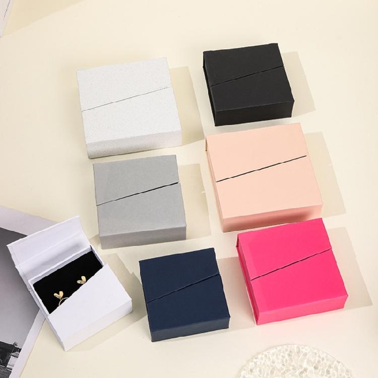Travel Friendly Jewelry Organiser with Double Flip Lid Magnetic Closure Earring Necklace Rings Storage Case