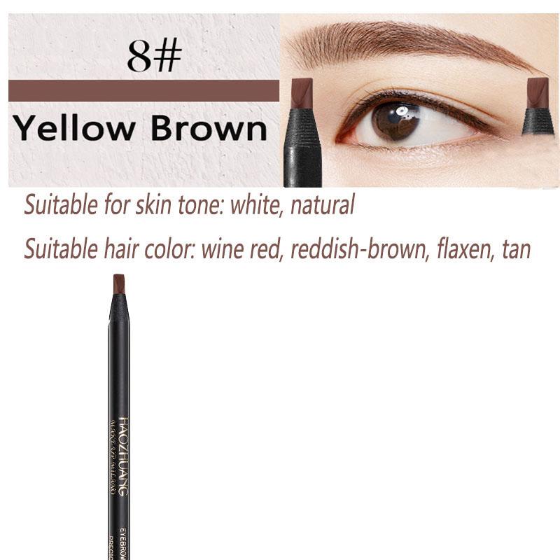 1PCS Eyebrow Pencil Long-Lasting White Eyebrows Cosmetic High Quality Natural Waterproof Makeup Wholesaletattoo Eyebrow Pencil