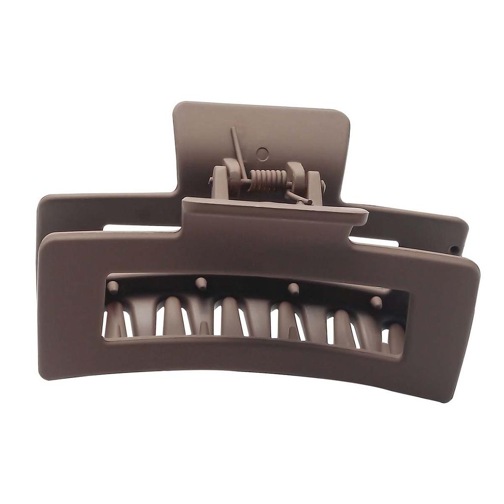 Women's Hair Clips, 4.3 Inch (11.9 cm) Large Hair Clips for Thick & Thin Curly Hair, Large Matte Banana Clips, Strong Hold Jaw C
