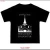 Ethel Cain Cross Name Church Logo Preachers Daughter Heavyweight Black Tee Shortsleeve Vintage Washed Streetwear Homme Fashion