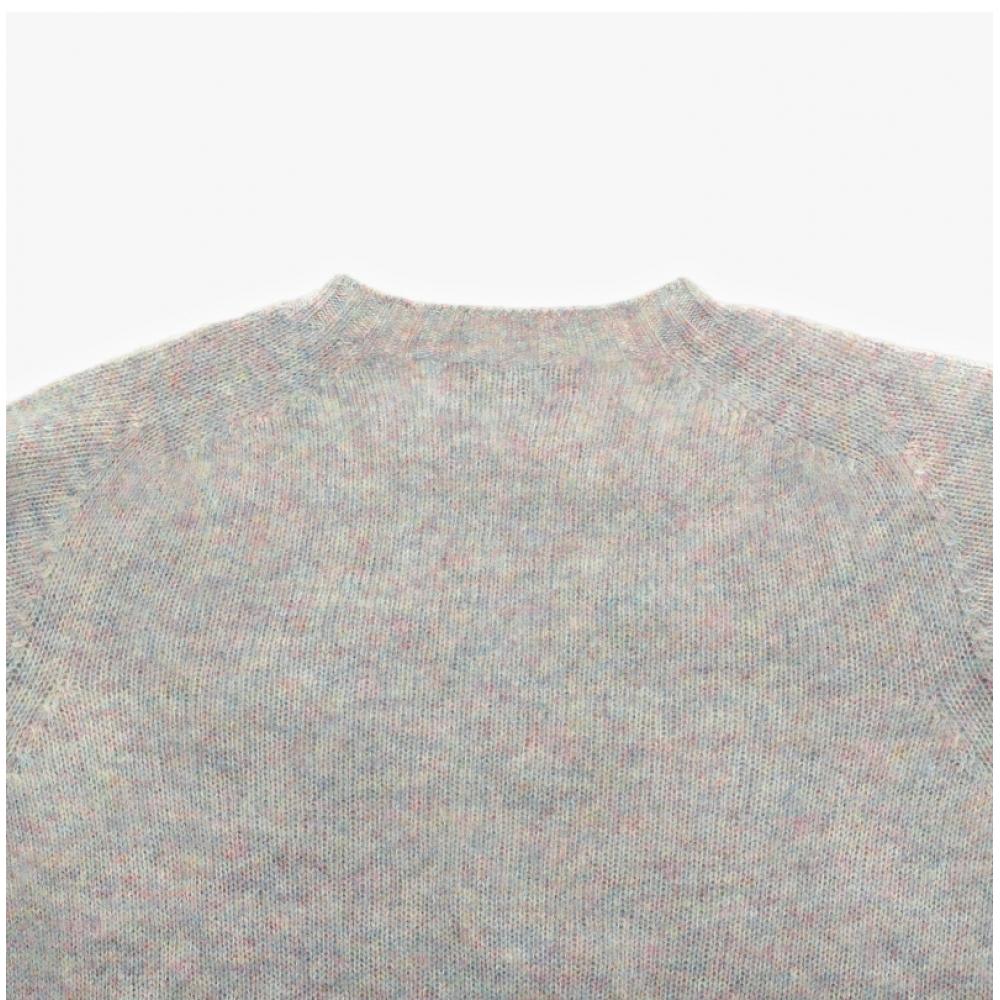 Halliove Scotland M3834 7 Shaggy Ugie Pearl Shaggy Dog Wooji Pearl Hole GarMent Men S Knit