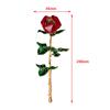 Graceful Flower Ornament Collectible Birthday Desktop Decoration Tabletop Adornment Gift for Anniversary Valentine Day Wedding