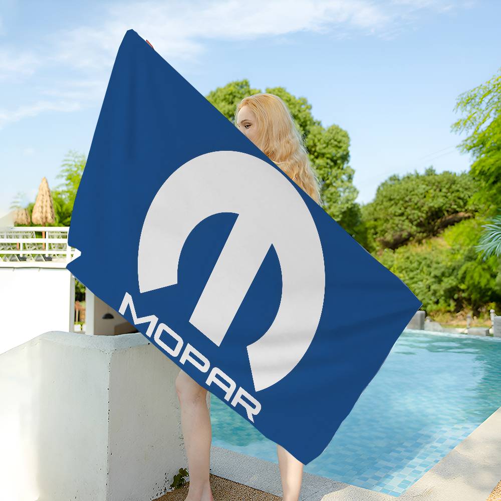 M-Mopar Anime Young Microfiber Blanket Quick Drying Beach Towels Oversized Printing Super Absorbent Pool Towel Blanket