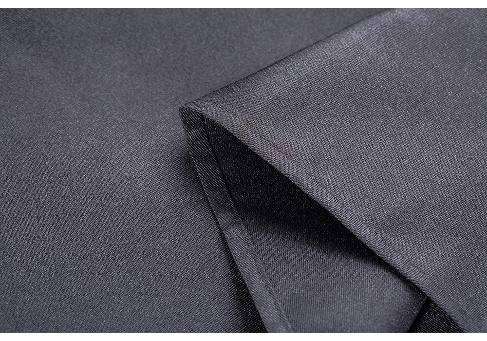Extra Long Waterproof Oil-Proof Polyester-Cotton Apron with Adjustable Halter
