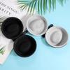 Heavy-Duty EVA Watch Storage Box with Zipper Closure - Scratch-Resistant Round Watch Organizer Case, Portable