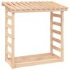 822437 vidaXL Firewood Rack 108x64.5x110 Cm Pine Wood