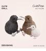 Adorable Long-Mouthed Bird Plush Toy - Large, Unique & Quirky Gift