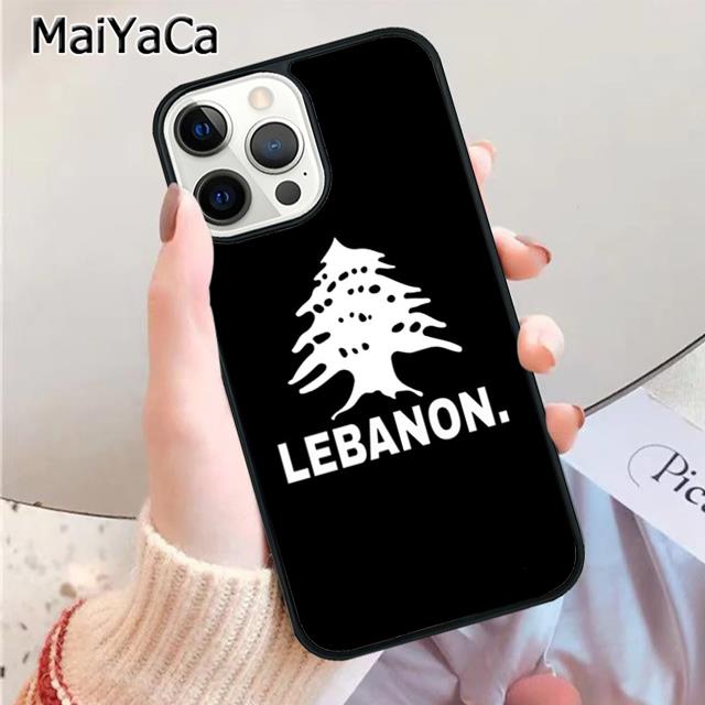 

Lebanon Flag Phone Case For iPhone 17 Air 16 16e 15 plus 11 12 13 14 pro max cover coque iPhone 11pro max