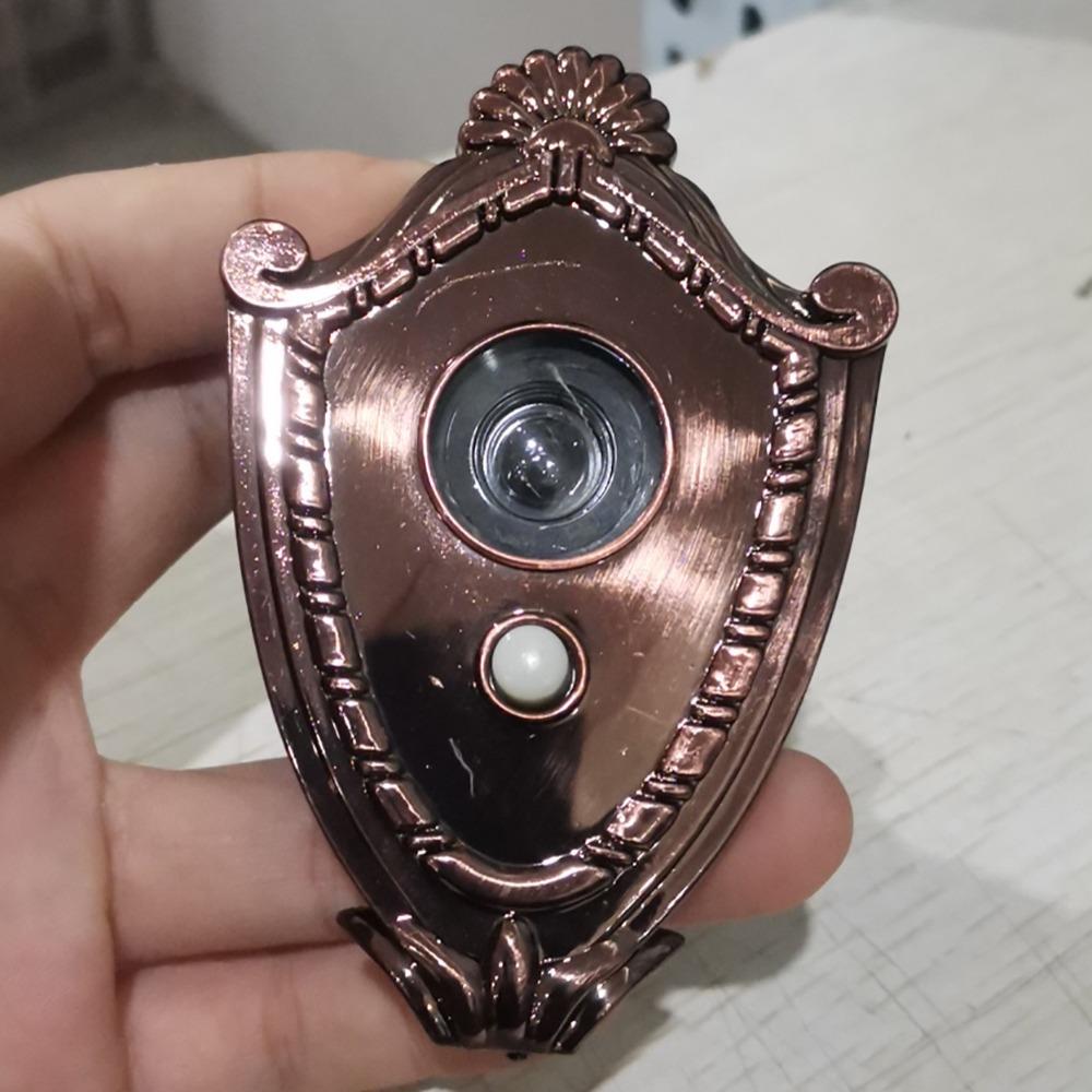 

Home Security Door Viewer 180 Degree Wide Angle Security Door Cat s Eye Doorbell Peep Sight Hole бронзовый