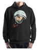 hoodie-Casual Pullover Sweatshirt with Yuri Gagarin Print USSR Sweatshirt