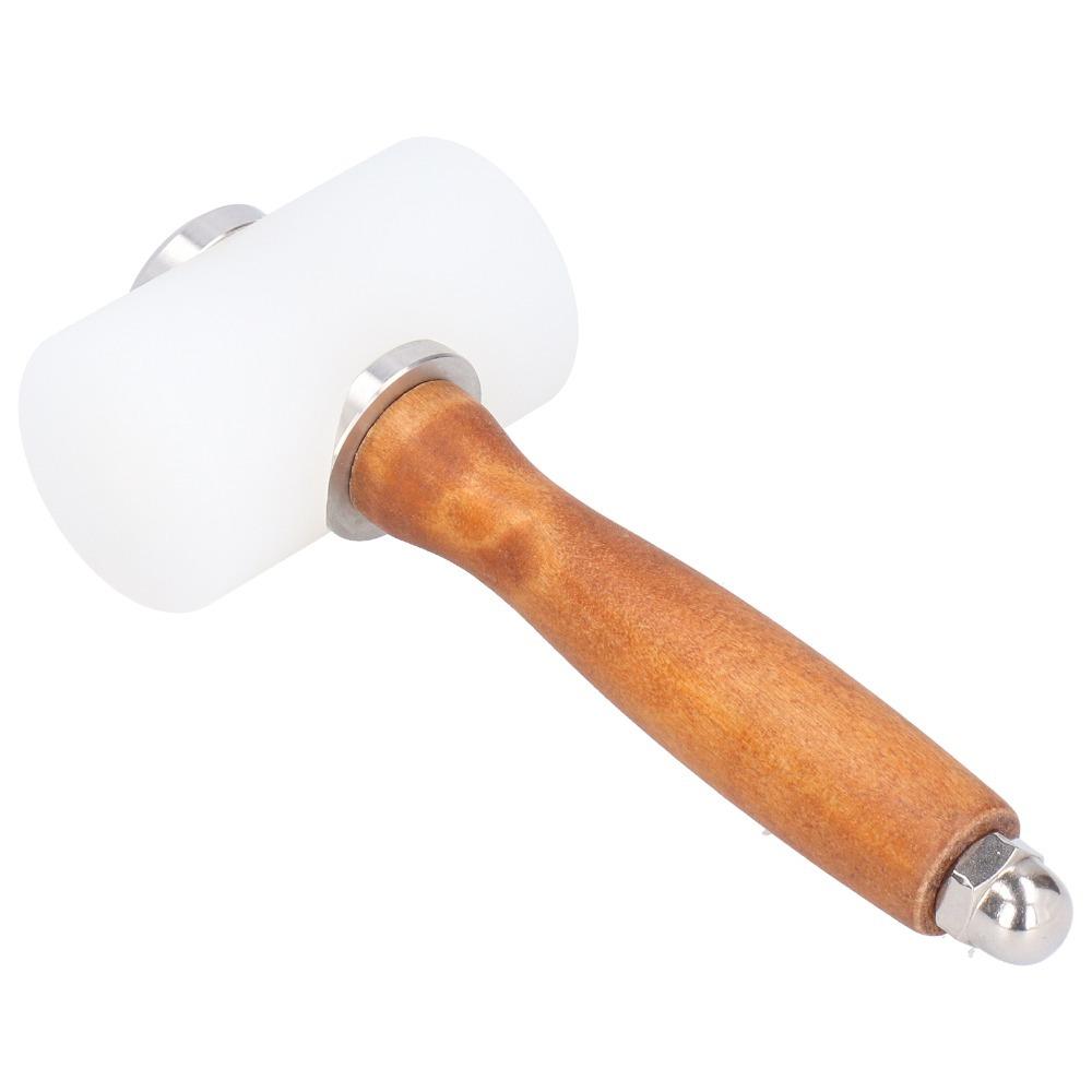 Different Colored Handles Leather Carving Hammer  DIY Leather Artwork Production Antique wood grain