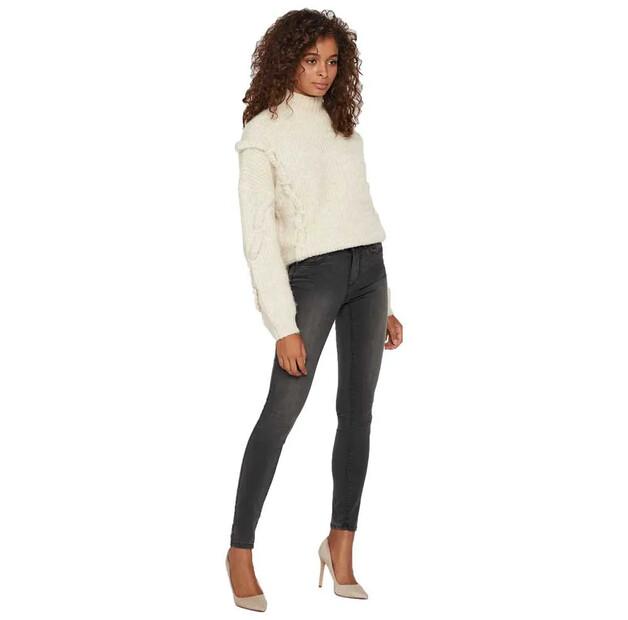 Vero Moda Tanya Normal Waist Slim Piping Jeans