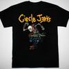 HOT NEW Circle Jerks Band T-shirt Black Unisex All Sizes S To 4Xl