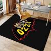 Ozzy Madman2 Printed Absorbent Washable Carpet, Non-Slip Bathroom Mats, Kitchen Rugs, Yoga Mat,Living Room Entrance, Camping Picnic Rugs