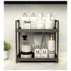 Cosmetics Storage Box, Double-layer Storage Rack, Kitchen Storage Rack, Bathroom Countertop, Dressing Table Rack