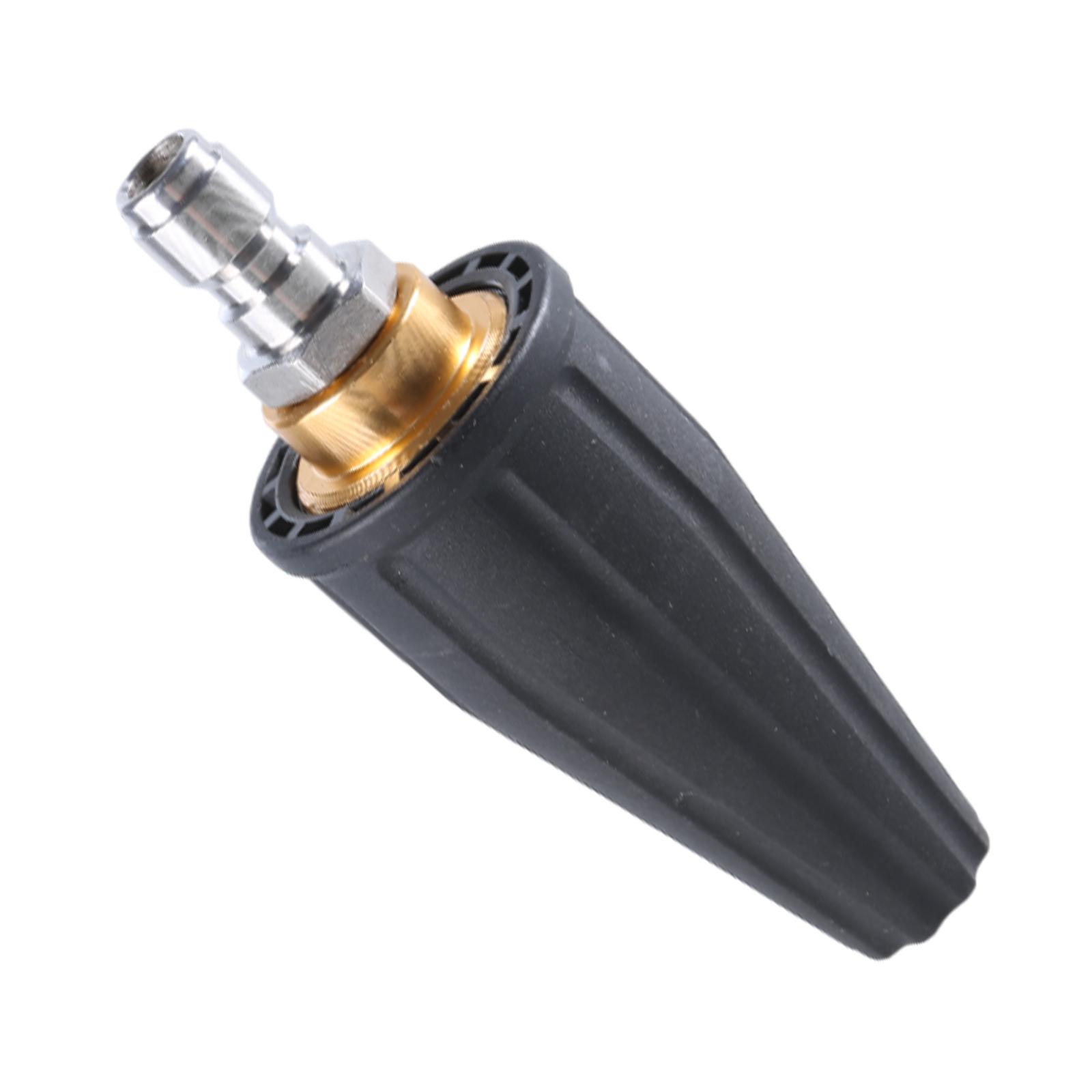 

Наконечники для мойки высокого давления Турбинная насадка для мойки высокого давления 3600 фунтов на кв. дюйм Максимальное вращающееся сопло для мойки высокого давления 1/4 Connect 1