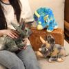 Cute Dinosaur Doll Plush Toy Triceratops Doll Children's Soothing Ragdoll Boy Birthday Gift