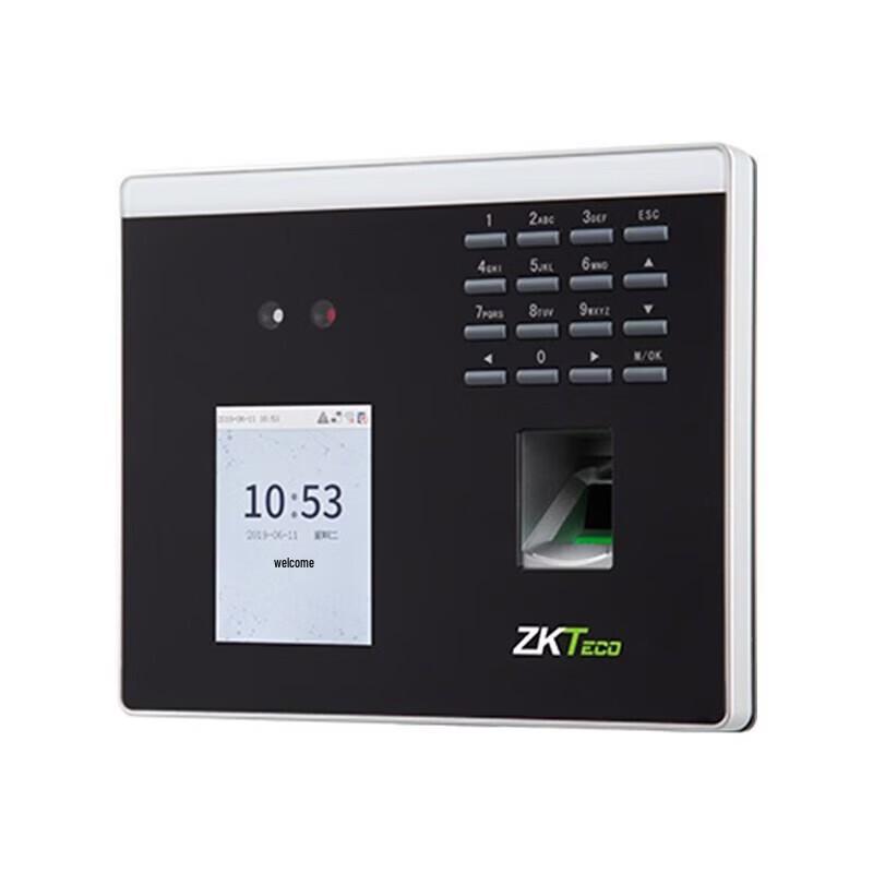 ZKTECO XFace100 Dynamic Face & Fingerprint Time Attendance & Access Control System CN Plug (adapter Included)