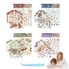 Senyou 3.0 Christmas Cottage 3D Miniature Scene Stickers - Exclusive DIY Landscape Decor