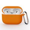 AirPods Pro 3 Silicone Case with Carabiner, Orange