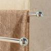 Transparent Towel Rack with 180 Degree Rotation for Small Bathroom Solutions