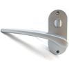 Kawaguchi Giken JL Lever, Oval Seat Display Lock, 50mm Backset, JL-20-4K-TN