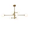 Nordic Luxury Golden Bubble Chandelier for Bedroom and Dining Room