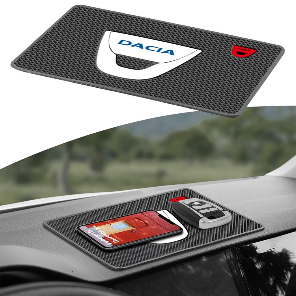 Protiskluzová podložka do auta Gumová Lepicí na palubní desku Stojan na telefon Protiskluzová podložka Pro Renault Dacia Fluence Scenic Duster Zoe Trafic