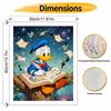 Disney Donald Duck Fantasy Book Digital Oil Painting Art Kit Handmade Coloring Painting Home Decor