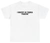 Funny Tequila Shirt, I Identify As Tequila | Unethical Threads