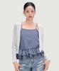 MIXXO Frill Sleeveless Cardigan Blouse Re Bng51Ss_Miwbng71Ss