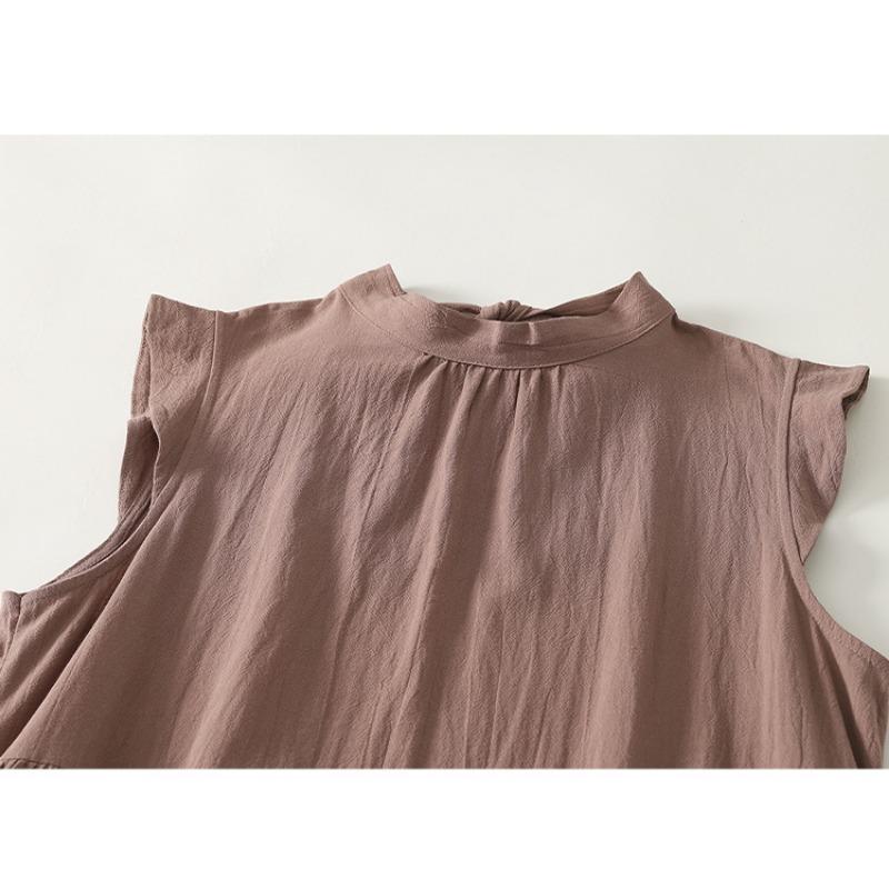 Women's Long Sleeve Cotton Dress