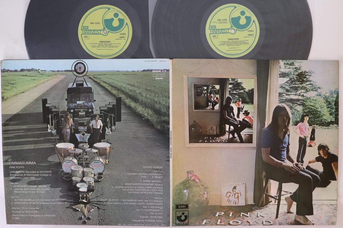 

LP Пластинка PINK FLOYD - Ummagumma SHDW1 HARVEST 1971 UK Рок Б/У