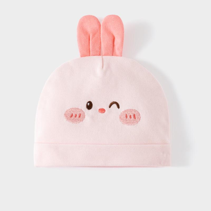 Newborn Vernix Cap - Fontanelle Protection, Pure Cotton, 0-3 Months, All-Season Baby Hat