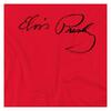 Elvis Presley Unisex Adult Signature Sketch T-Shirt