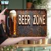 Decorative Metal Beer Sign 30x20cm