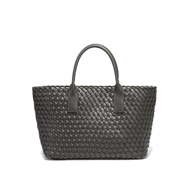 New women's handbag high-end sense large-capacity versatile child and mother bag commuting versatile simple hand-woven bag