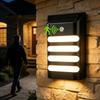 Premium Stainless Steel Solar Wall Lamp Rust Resistance Solar Energy Motion Sensor Outdoor Light Wireless Sturdiness