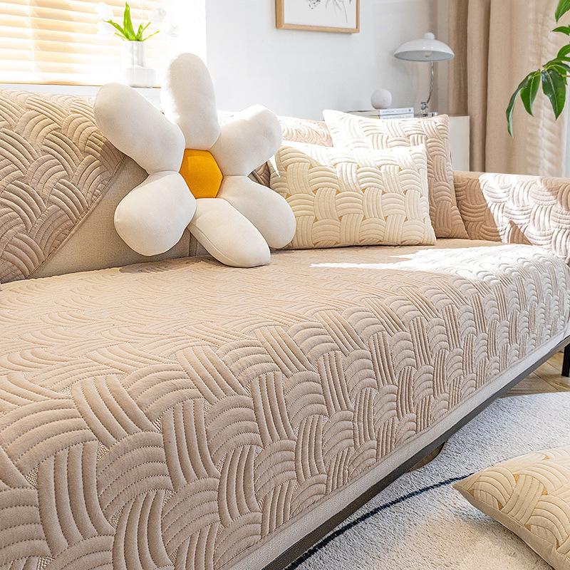 Japanese And Korean Sofa Cushions Are Universal In All Seasons, Simple Modern Seat Cushions, Non-Slip Sofa Covers, Backrest Covers, .